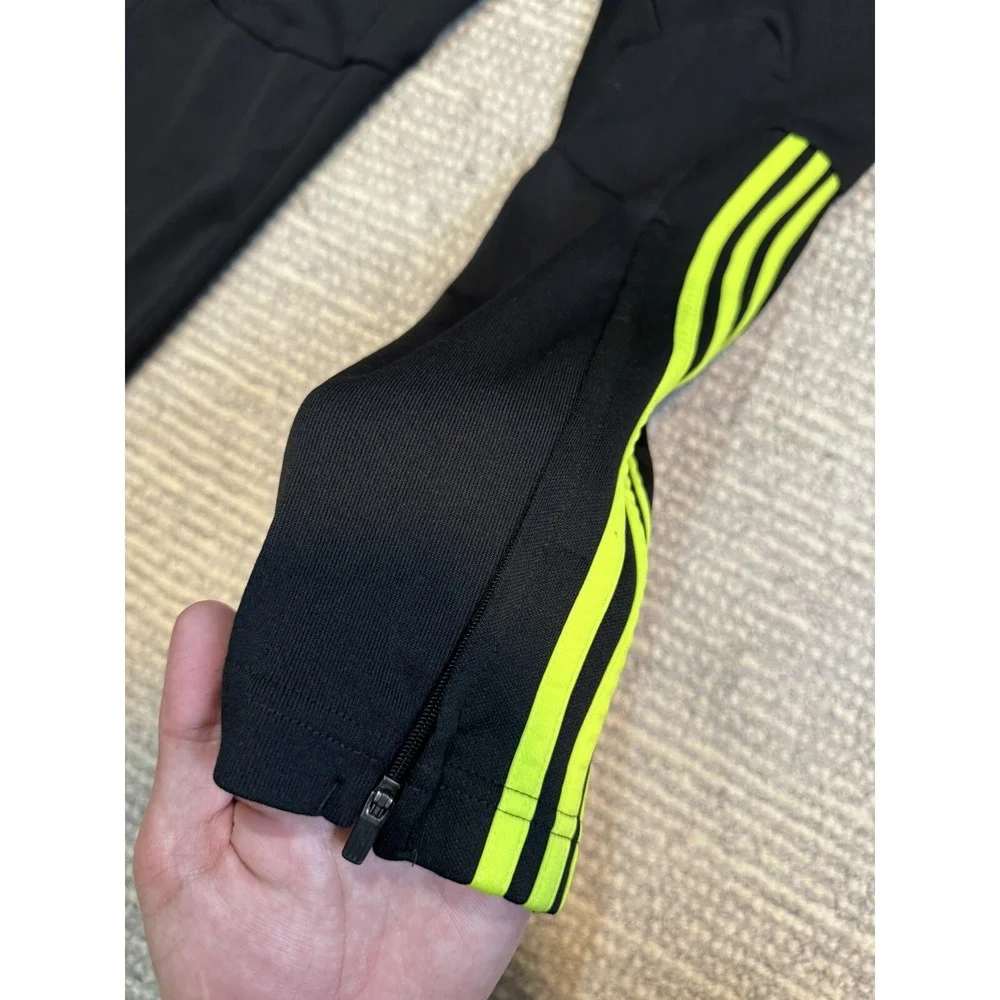 Adidas Portland‎ Timbers Black Green Pants Men's Size Large Soccer MLS